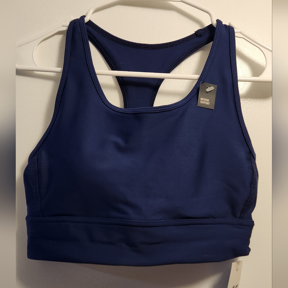 DSG Blue Sports Bra Medium Support